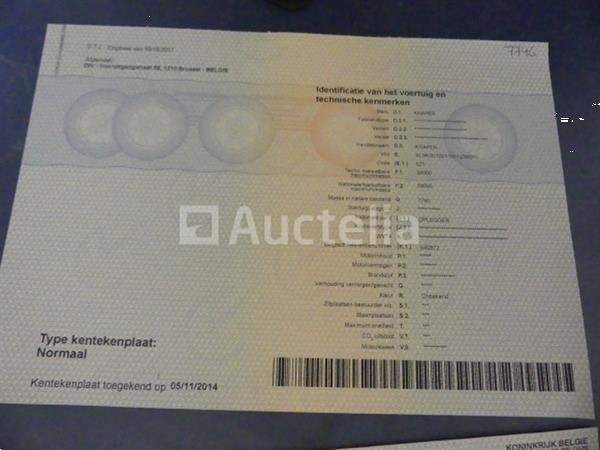 Grote foto ref 7746 knapen k100 walking vloer oplegger agrarisch aanhangwagens