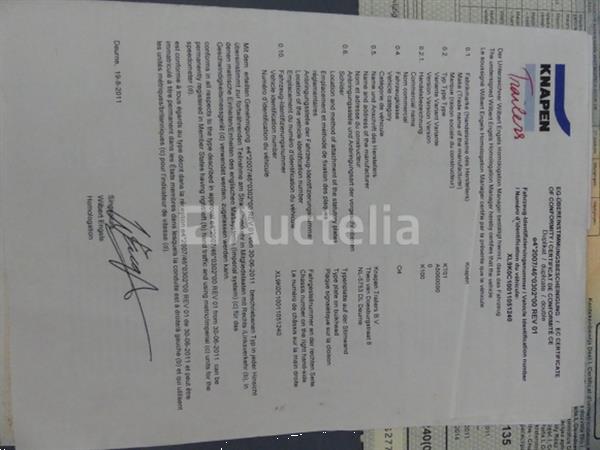 Grote foto ref 7745 knapen k100 walking vloer oplegger agrarisch aanhangwagens