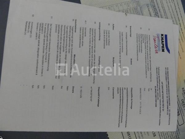 Grote foto ref 7745 knapen k100 walking vloer oplegger agrarisch aanhangwagens