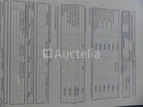 Grote foto ref 7744 knapen k200 walking vloer aanhangwagen agrarisch aanhangwagens