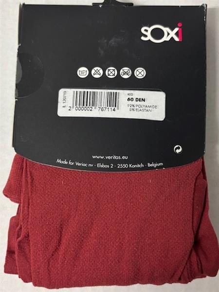 Grote foto soxi fancy panty l xl red kleding dames overige kledingstukken