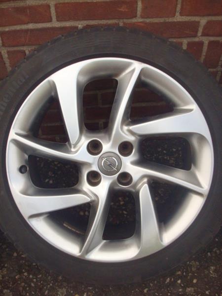 Grote foto 17 inch opel corsa adam lichtmetaal velgen 4x100 auto onderdelen banden en velgen
