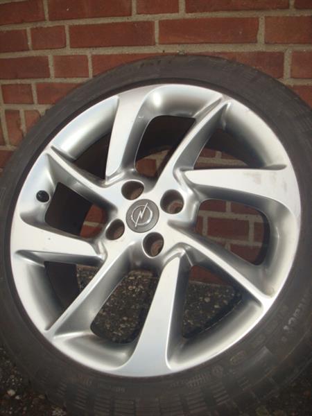 Grote foto 17 inch opel corsa adam lichtmetaal velgen 4x100 auto onderdelen banden en velgen