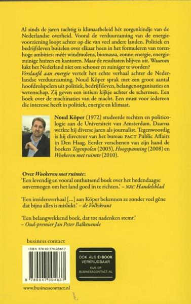 Grote foto verslaafd aan energie boeken politiek en maatschappij