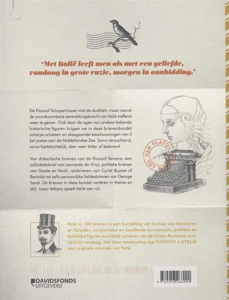 Grote foto italie in 100 brieven boeken reisverhalen