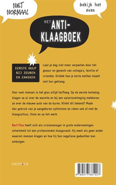 Grote foto het anti klaagboek boeken politiek en maatschappij