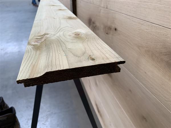 Grote foto geimpregneerd rabat 18x145 mm 540cm doe het zelf en verbouw hout en planken