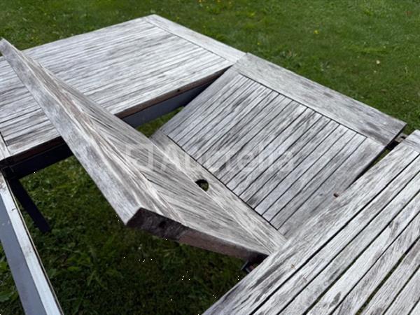 Grote foto tuinmeubelen set tafel stoelen doe het zelf en verbouw hefwerktuigen