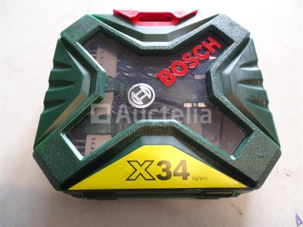 Grote foto assortiment boren en boren 34 delig bosch doe het zelf en verbouw onderdelen en accessoires