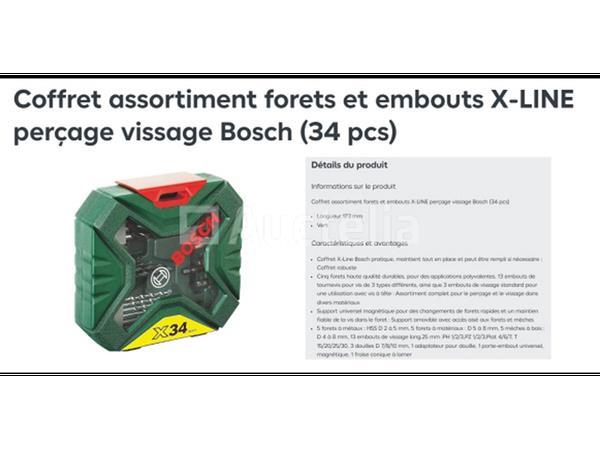 Grote foto assortiment boren en boren 34 delig bosch doe het zelf en verbouw onderdelen en accessoires