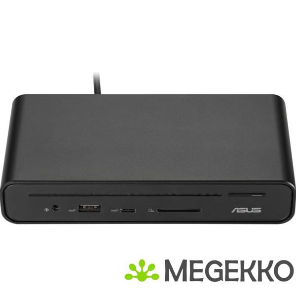 Grote foto asus triple display usb c dock dc300 docking usb 3.2 gen 2 3.1 gen 2 type c zwart computers en software overige computers en software