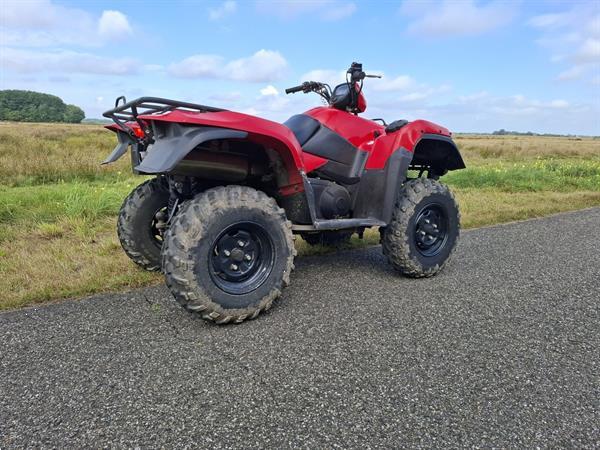 Grote foto suzuki kingquad 750 landbouwquad motoren buggy en quad