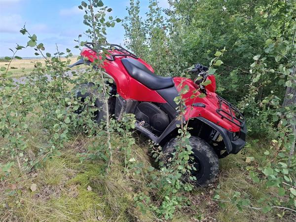 Grote foto suzuki kingquad 750 landbouwquad motoren buggy en quad