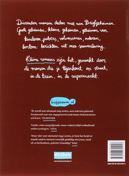 Grote foto briefgeheimen boeken politiek en maatschappij