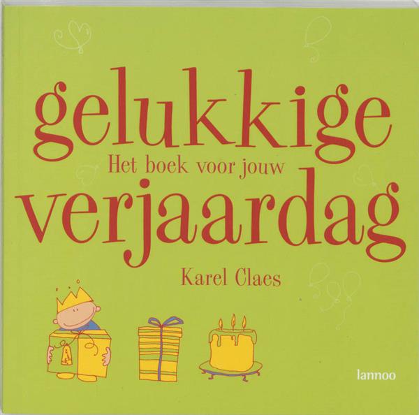 Grote foto gelukkige verjaardag boeken politiek en maatschappij
