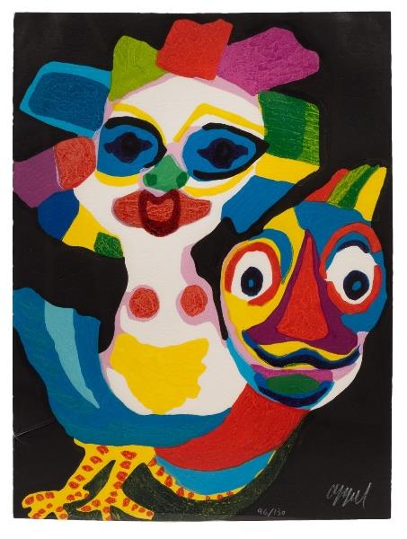 Grote foto nieuw werk van corneille herman brood e.a. antiek en kunst overig