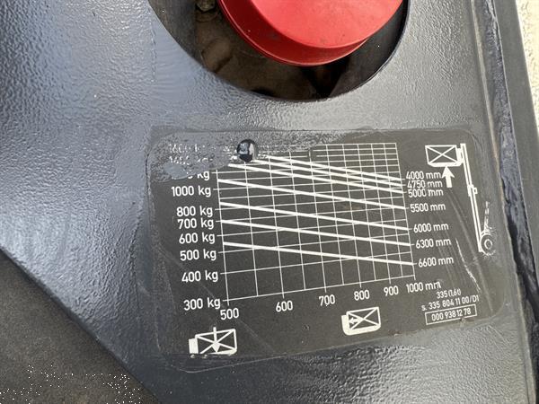 Grote foto vs 22374 elektrische triplex heftruck linde e16 sideshift agrarisch heftrucks