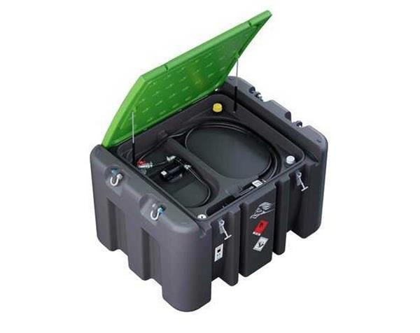 Grote foto dieseltank mobiel tm 970 liter 230v pomp doe het zelf en verbouw compressors