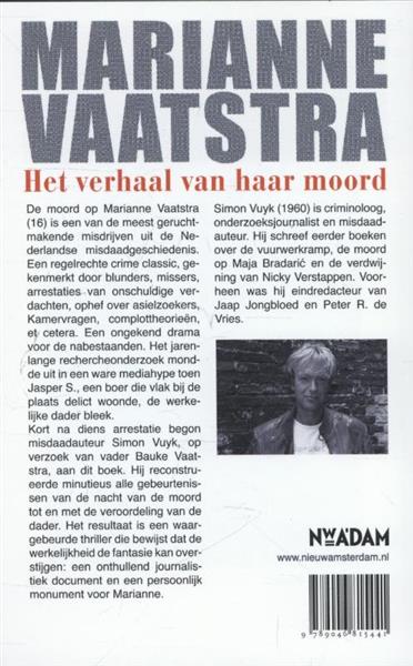Grote foto marianne vaatstra boeken thrillers