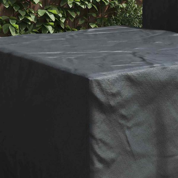 Grote foto vidaxl buitenmeubelhoes zwart 82 x 82 x 50 cm 420d stof tuin en terras tuinmeubelen