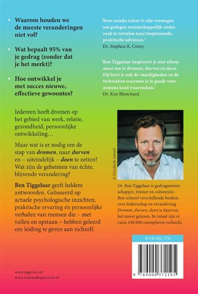 Grote foto dromen durven doen boeken psychologie