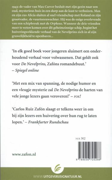 Grote foto de nevelprins boeken jeugd 13 jaar en ouder