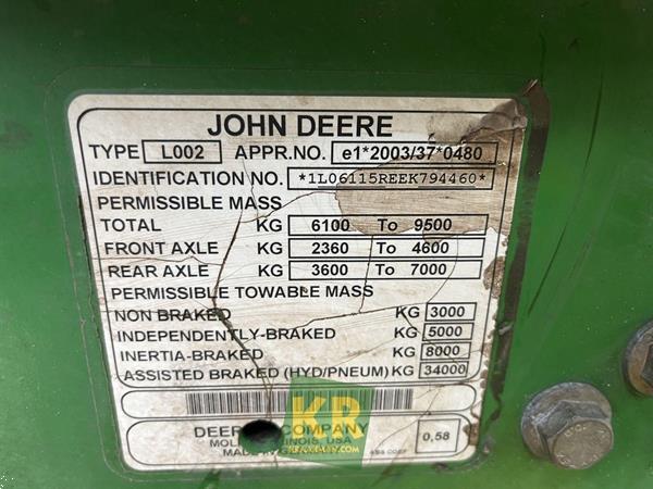 Grote foto john deere 6115r 689650 agrarisch tractoren