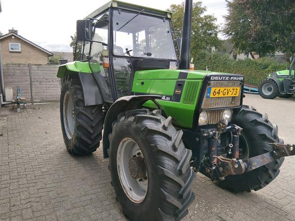 Grote foto deutz fahr agroprima 4.51 met fronthef en pto agrarisch tractoren