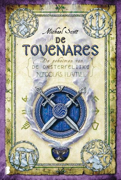 Grote foto de tovenares nicolas flamel 3 boeken jeugd 13 jaar en ouder