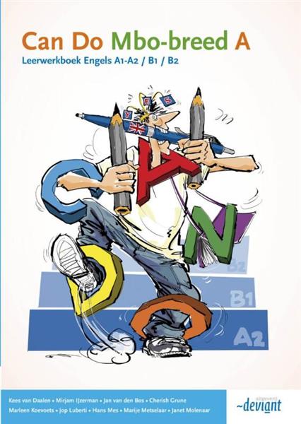 Grote foto mbo breed a engels a2 b1 b2 can do leerwerkboek boeken overige boeken