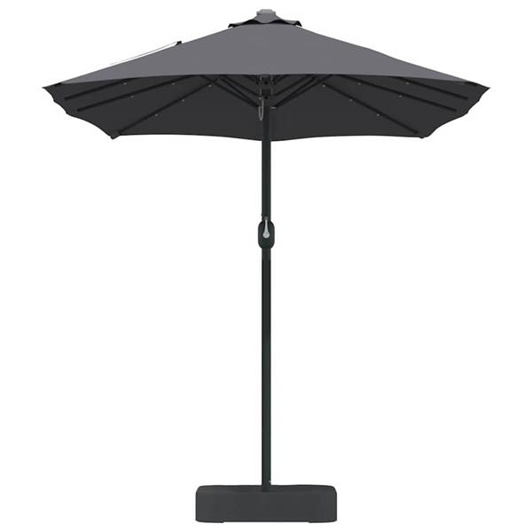 Grote foto vidaxl tuinparasol antraciet 385 x 209 x 244 cm stof tuin en terras overige tuin en terras