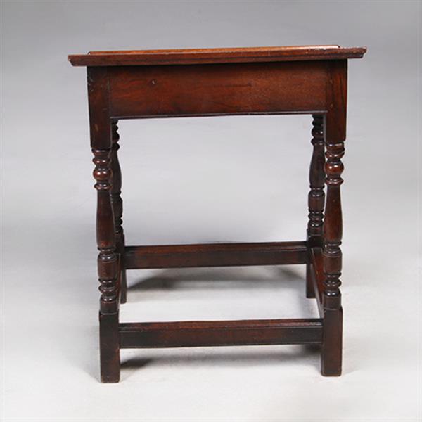Grote foto bijbelstandaard of lezenaar in de vorm van een joint stool 19e eeuws no.322125 antiek en kunst stoelen en banken