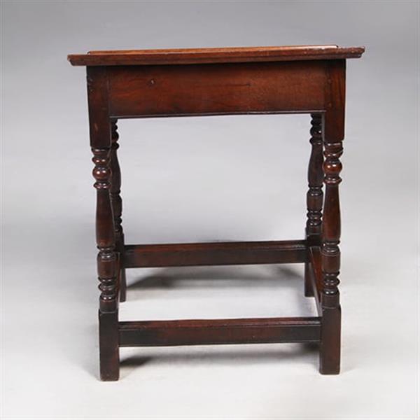 Grote foto bijbelstandaard of lezenaar in de vorm van een joint stool 19e eeuws no.322125 antiek en kunst stoelen en banken
