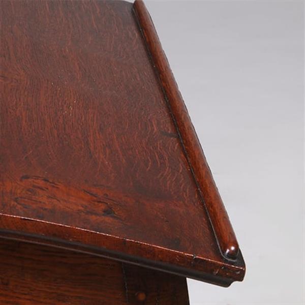 Grote foto bijbelstandaard of lezenaar in de vorm van een joint stool 19e eeuws no.322125 antiek en kunst stoelen en banken