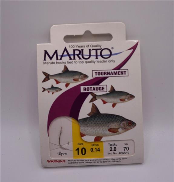 Grote foto maruto leader 70cm onderlijn size 10 sport en fitness vissport