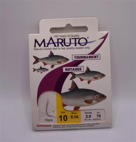 Grote foto maruto leader 70cm onderlijn size 10 sport en fitness vissport