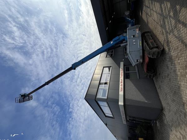 Grote foto rups hoogwerker aichi sr18a telescoop hoogwerker isuzu diesel rubber pads 2007 doe het zelf en verbouw hoogwerkers