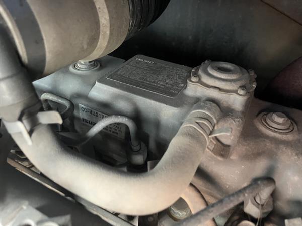 Grote foto rups hoogwerker aichi sr18a telescoop hoogwerker isuzu diesel rubber pads 2007 doe het zelf en verbouw hoogwerkers