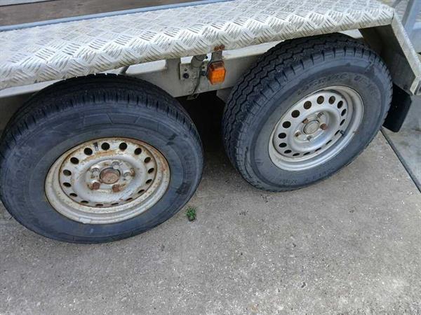 Grote foto atec machinetransporter agrarisch aanhangwagens
