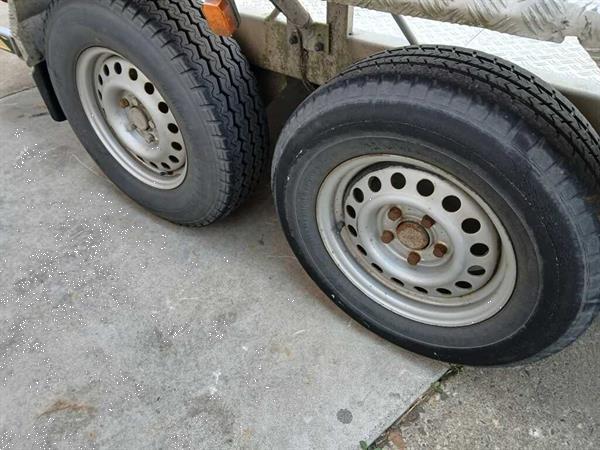 Grote foto atec machinetransporter agrarisch aanhangwagens