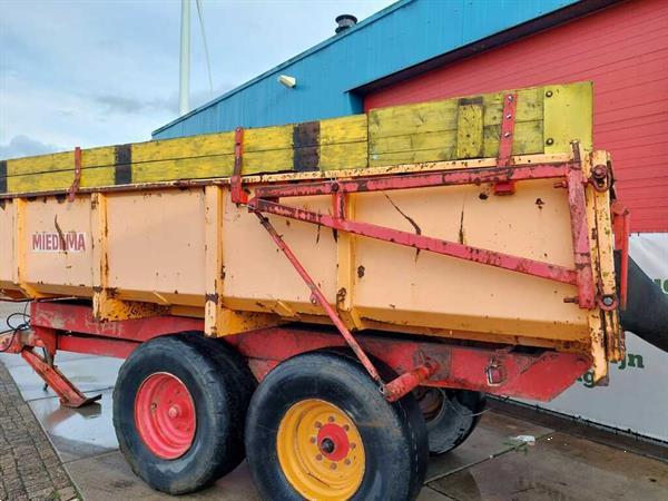 Grote foto miedema kipper 12 ton agrarisch aanhangwagens