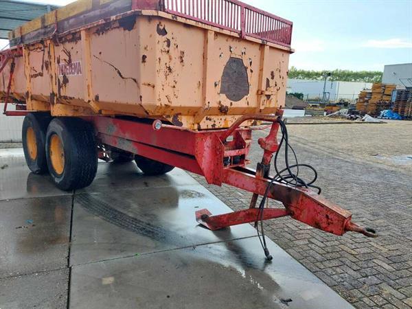 Grote foto miedema kipper 12 ton agrarisch aanhangwagens
