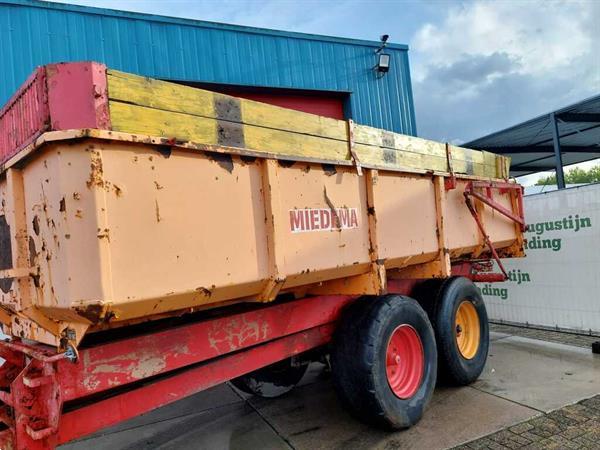 Grote foto miedema kipper 12 ton agrarisch aanhangwagens