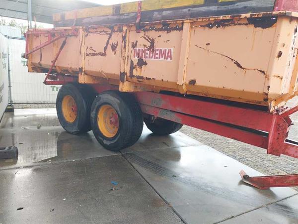 Grote foto miedema kipper 12 ton agrarisch aanhangwagens