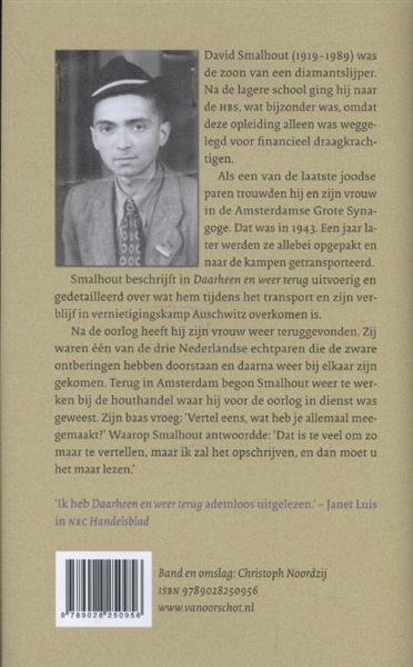 Grote foto daarheen en weer terug boeken hobby en vrije tijd