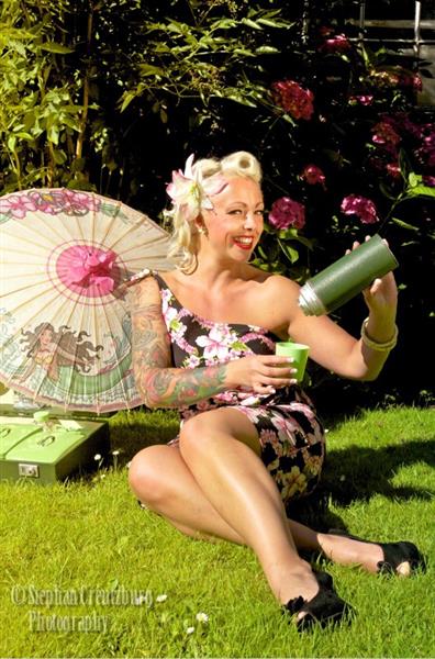 Grote foto heart of haute hibiscus sarong dress in medium. kleding dames jurken en rokken