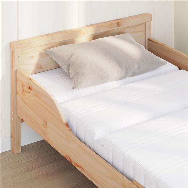 Grote foto vidaxl schuimmatras wit 80 x 200 cm stof huis en inrichting matrassen en bedbodems