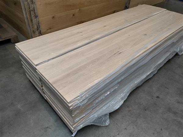 Grote foto 19 mm eikenmeubelpaneel 400x2200mm doe het zelf en verbouw hout en planken