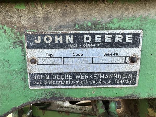 Grote foto john deere 2030 agrarisch tractoren