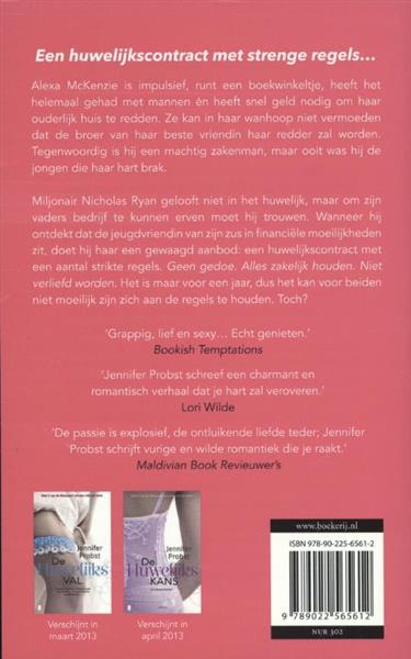 Grote foto het huwelijkscontract getrouwd met een miljonair 1 boeken overige boeken